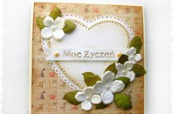 Kartka na urodziny, imieniny "Moc życzeń" 2