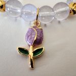 Bransoletka z tulipanem - Zawieszka tulipan