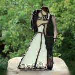 Młoda Para VI - para młoda dekor ze szkła