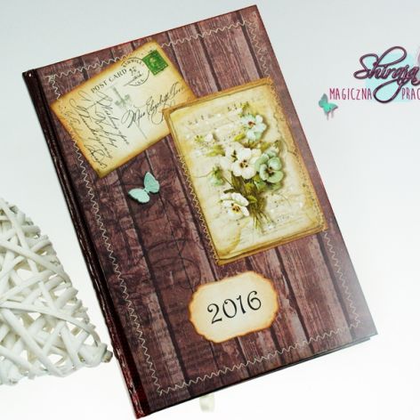 Kalendarz 2016 -kwiatowa pocztówka