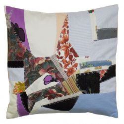 Bohemian Pillow - recycling art (1)