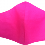 Maseczka profilowana bawełniana ochronna - Różowa maseczka profilowana