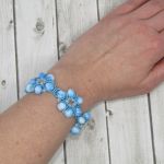 KOMPLET CANDY blue,white and aquamarie - null