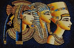 Obraz, 35x50cm, Kleopatra, Tutanchamon, Nefertiti, Płótno Faraońskie, Egipt, 100% oryginalny 28