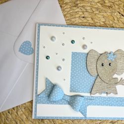 100,Kartka na narodziny,roczek, chrzest dla chłopca