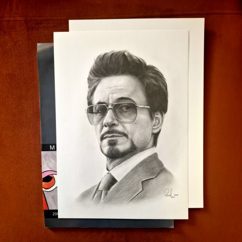 Ręcznie rysowany portret na prezent