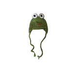 Czapka żaba 42/46 - zielona czapka