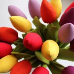 Bawełniane tulipany. - 
