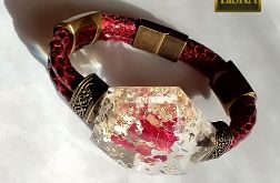 Konfitura z róży II - bransoleta