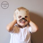 Maska dla dzieci i dorosłych - PIES/SZCZENIAK - Maska pies/szczeniaczek 2