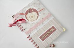 Przepiśnik zeszyt na przepisy z fartuszkiem