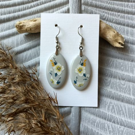 „BELLA” kolczyki z glinki polimerowej