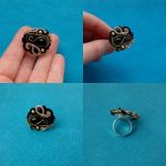 Komplet sutasz Czerń, Beż, Złoto Zamówienie dla kika15453  - 