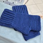 Mitenki - granatowe - 