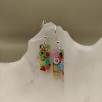 Kolczyki z żywicy - OWOCOWY MIX - 2