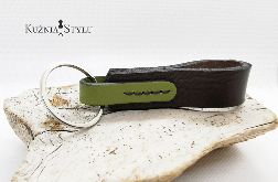 Męski brelok skórzany