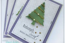 Kartka świąteczna z choinką 7