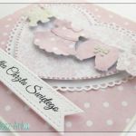 Pamiątka Chrztu Świętego dla dziewczynki 5 - Kartka na chrzest