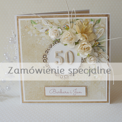 Zamówienie dla Pani Wioletty - Złote Gody 