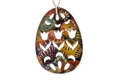 Ażurowa zawieszka, jajo, pisanka