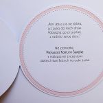 Kartka komunijna ręcznie robiona z życzeniami - KArtka komunijna z gotowymi życzeniami