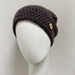 Gruba czapka beanie smerf kolorowa szydełkowa 3 - czapka dziergana