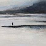 Gdzieś o poranku-obraz akrylowy formatu 50/60 cm  - 