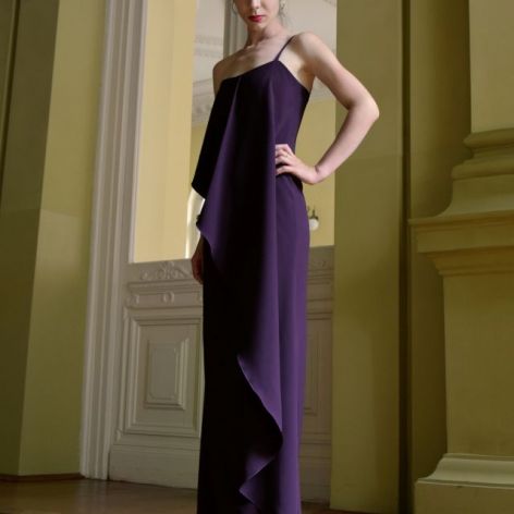 Suknia wieczorowa / fioletowa – SARINA