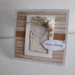 Kartka Na Ślub Para Młoda w ramce - Kartka Na Ślub Para Młoda w ramce