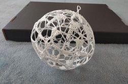 Bombka szydełkowana (12 cm) - wzór nr 2