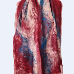 SZAL SZALIK JEDWABNO WEŁNIANY Feltmondo - Szal damski jedwabny