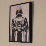 Drewniany obraz Darth Vader - 