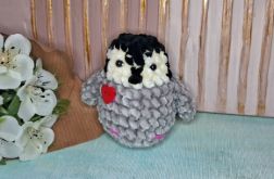 Pluszowy pingwin amigurumi
