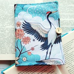 Etui na czytnik: żurawie