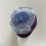 Czapka przejściowa cienka beanie smerf bawełna 28 - cienka czapka