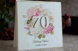 Kartka urodzinowa z kopertą prezentową BH75a