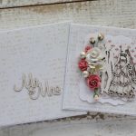 Romantyczna kartka ślubna z pudełkiem 25 - oryginalna kartka ślubna