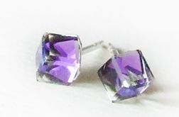 SREBRO I SWAROVSKI sztyfty