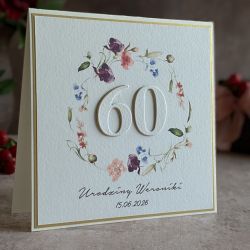 Kartka urodzinowa z kopertą prezentową BH70a