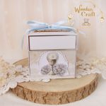 Exploding box komunijny "Holy&White 1" GOTOWY - 