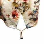 Bluza Rege, kwiaty beż L/XL - 