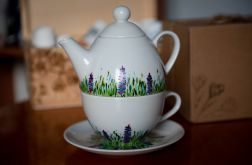 Zestaw do herbaty - Tea for One Wiosenna łąka