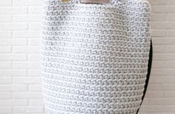 Torebka damska,do ręki ze sznurka bawełnianego.