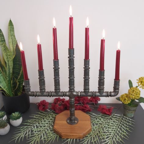 Świecznik Loftowy 7-punktowy F007_1-W1 Loft