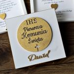 Podziękowanie Komunijne dla Matki Chrzestnej - Podziękowanie dla Matki Chrzestnej z okazji komunii świętej, pierwsza komunia święta podziękowania mama chrzestna