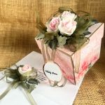 187,exploding box na ślub z urokliwą ławeczką w komplecie z torebką. - 187,exploding box na ślub z urokliwą ławeczką w komplecie z torebką.