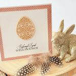 Kartka z jajem (w kropeczki) - Wielkanoc