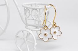 KOLCZYKI 'FLORINA' - WIOSENNA LEKKOŚĆ W ZŁOTEJ ODSŁONIE