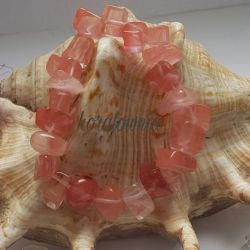 Różowy kwarc - kamienie naturalne