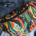 Nerka abstrakcyjne liście rozmiar L - 